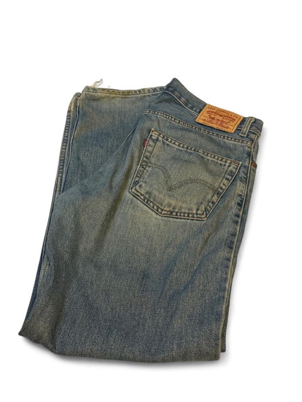 Levi's 550’s Men's Blue Denim Jeans - Classic Straight Fit